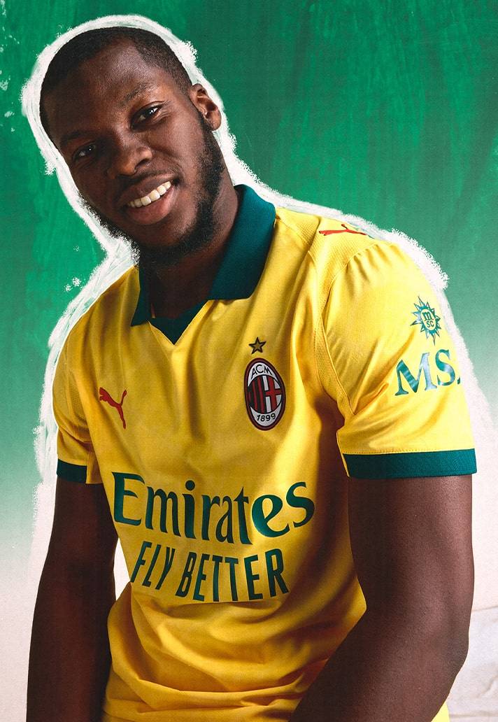 AC米兰发布2025/26赛季第三客场球衣