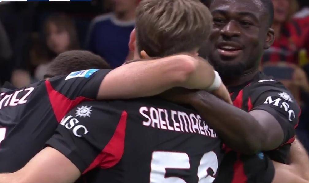 2-1逆转!AC米兰终结那不勒斯不败,净胜球优势暂登顶意甲