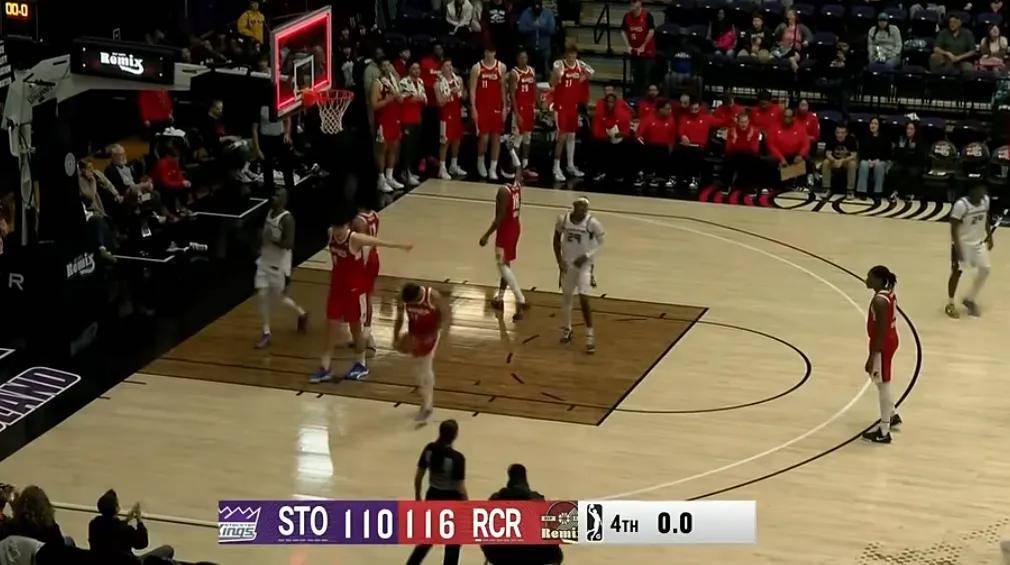 打嗨了!杨瀚森首次两双!NBA发展联盟最强一战